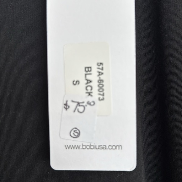 NWT Bobi Women's Black Top - Picture 3 of 4